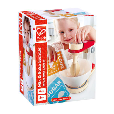 Hape Mighty Mixer - 4 Piece Set Play Kitchen