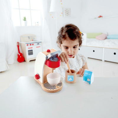 Hape My Coffee Machine - 6 Piece Set Play Kitchen