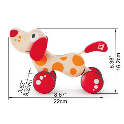 Hape Walk-A-Long Pepe Puppy Discovery Toy
