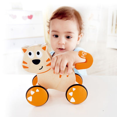 Hape Dante Cat Push & Go Discovery Toy