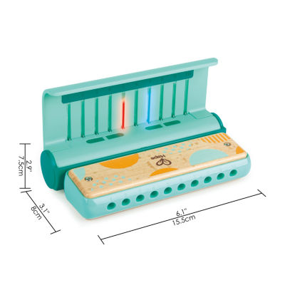 Hape Learn With Lights: Harmonica Teal