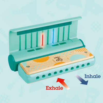 Hape Learn With Lights: Harmonica Teal