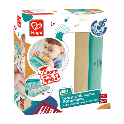 Hape Learn With Lights: Harmonica Teal