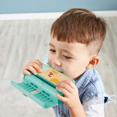 Hape Learn With Lights: Harmonica Teal