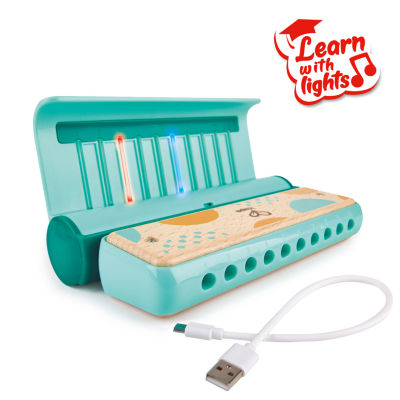 Hape Learn With Lights: Harmonica Teal