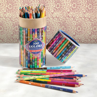 Eeboo 100 Colors Color Pencils Coloring Set