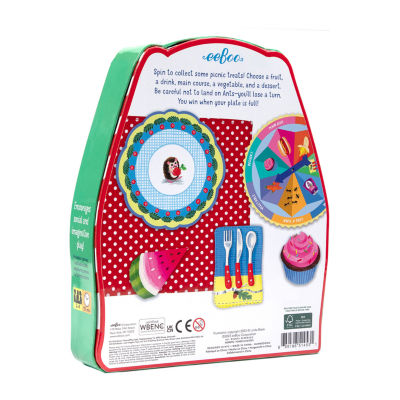 Eeboo Spin To Play Picnic Discovery Toy