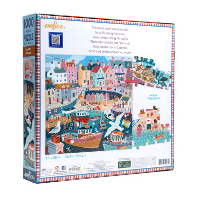 Eeboo Seaside Harbor Puzzle Puzzle