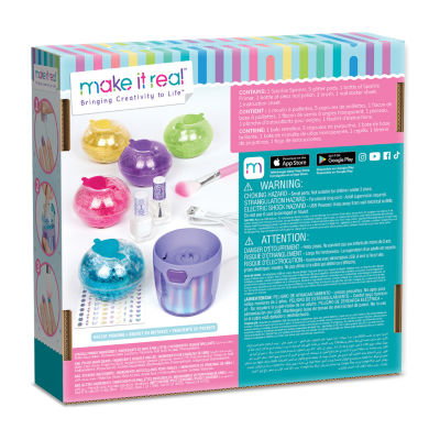 Make It Real Party Nails Glitter Studio