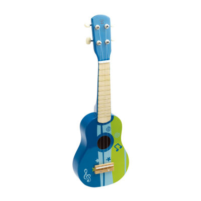 Hape Kids Toy Ukulele - Blue & Green