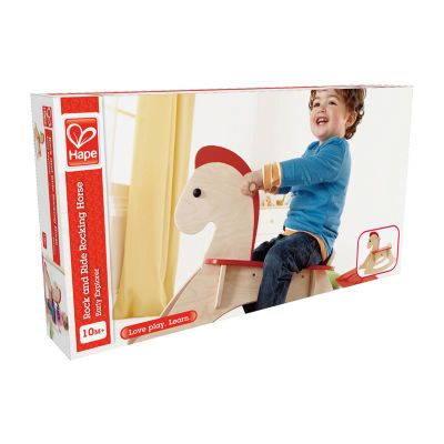 Hape Wooden Rocking Horse - Beige Rocking Horse