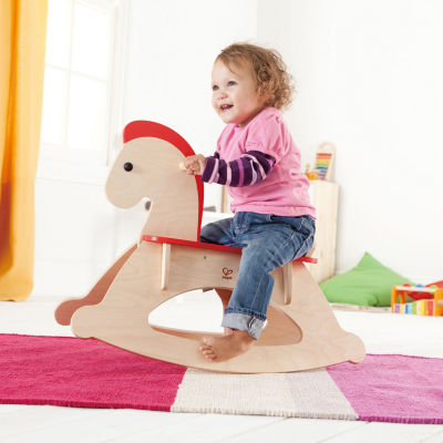 Hape Wooden Rocking Horse - Beige Rocking Horse