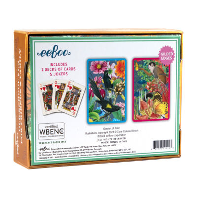 Eeboo Garden Of Eden Playing Cards