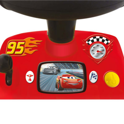 Kiddieland Cars 3 Lightning Mcqueen Activity Ride-On Cars Ride-On Car