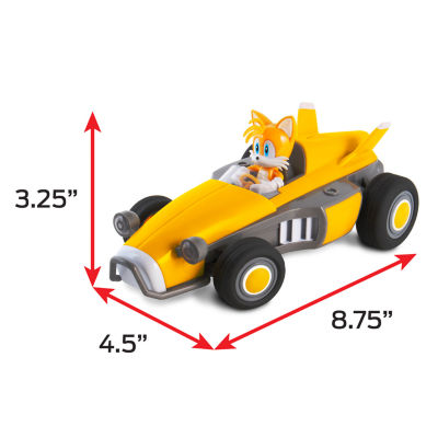 Team Racing Rc Tails The Fox 2-pc. Sonic the Hedgehog Car