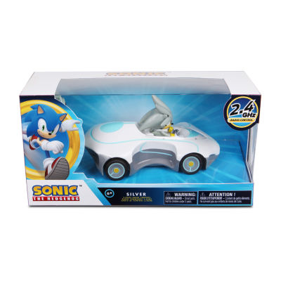 Team Racing Rc Silver 2-pc. Sonic the Hedgehog Car