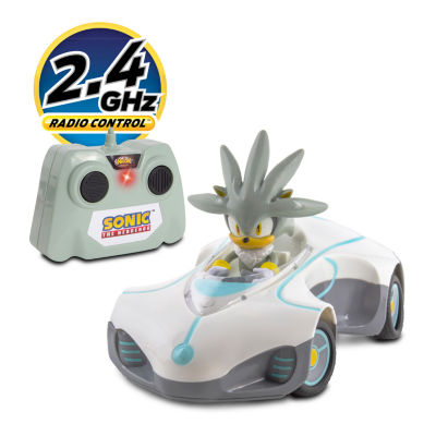 Team Racing Rc Silver 2-pc. Sonic the Hedgehog Car