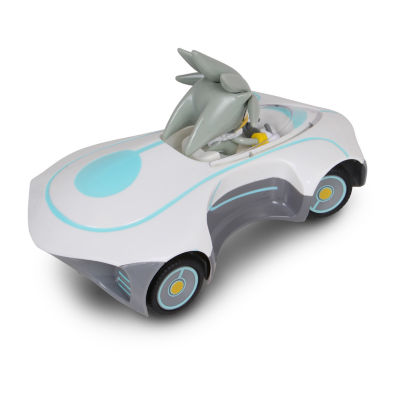 Team Racing Rc Silver 2-pc. Sonic the Hedgehog Car