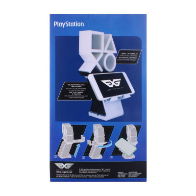 Exquisite Gaming Cable Guys Led Ikons Playstation Logo - Charging Phone & Controller Holder 2-pc. Gaming Accessory