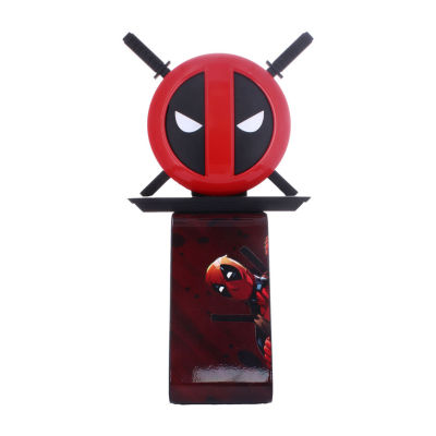 Exquisite Gaming Cable Guys Led Ikons Marvel Deadpool - Charging Phone & Controller Holder 2-pc. Marvel Gaming Accessory