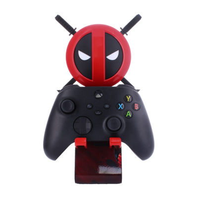 Exquisite Gaming Cable Guys Led Ikons Marvel Deadpool - Charging Phone & Controller Holder Gaming Accessory