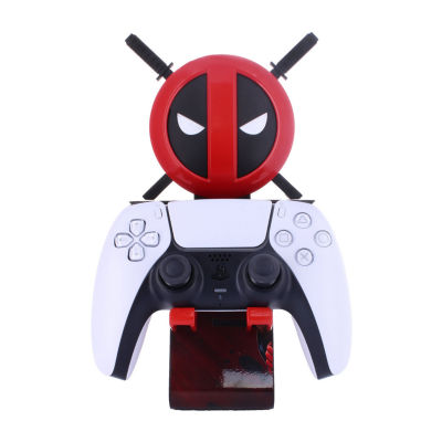 Exquisite Gaming Cable Guys Led Ikons Marvel Deadpool - Charging Phone & Controller Holder 2-pc. Marvel Gaming Accessory