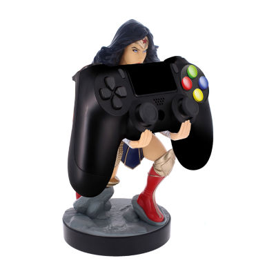 Exquisite Gaming Cable Guys Dc Comics Wonder Woman - Charging Phone & Controller Holder Wonder Woman Gaming Accessory