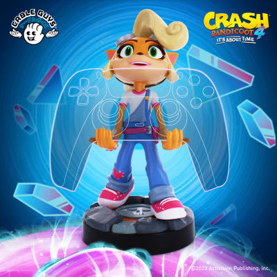 Exquisite Gaming Cable Guys - Quantum Crash Bandicoot - Cable Guy Phone and  Controller Holder