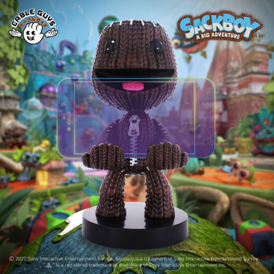 Exquisite Gaming Cable Guys Sony Littlebigplanet Sackboy - Charging Phone & Controller Holder Gaming Accessory