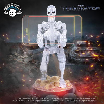 Exquisite Gaming Cable Guys Terminator T-800 - Charging Phone & Controller Holder Gaming Accessory