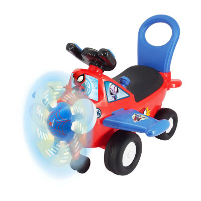 Spidey Activity Plane Marvel Ride-On Car