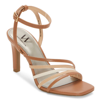 Worthington Womens Estero Heeled Sandals