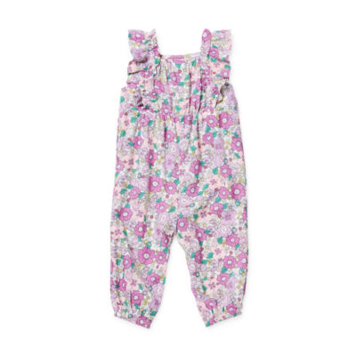 Okie Dokie Baby Girls Sleeveless Jumpsuit