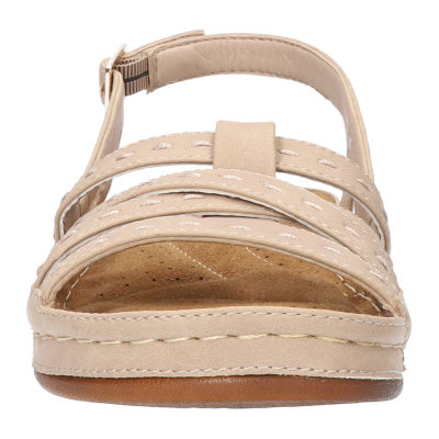 Easy Street Womens Kehlani Strap Sandals
