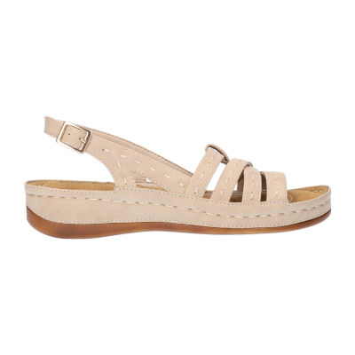 Easy Street Womens Kehlani Strap Sandals
