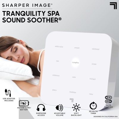 Sharper Image Ultimate Sleep White Noise Sound Machine for Adults and Baby