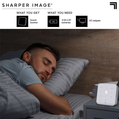 Sharper Image Ultimate Sleep White Noise Sound Machine for Adults and Baby