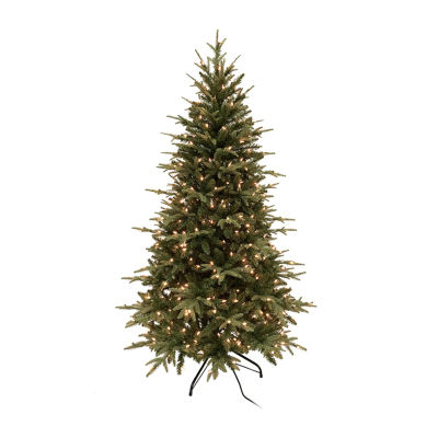 Kurt Adler 1/2 Foot Pre-Lit Fir Christmas Tree