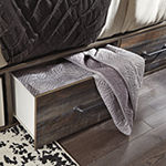 Signature Design by Ashley® Drystan Bookcase Bed with 2-Storage Drawers