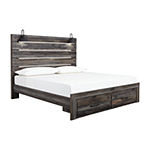 Signature Design by Ashley® Drystan Panel Bed with 2-Storage Drawers
