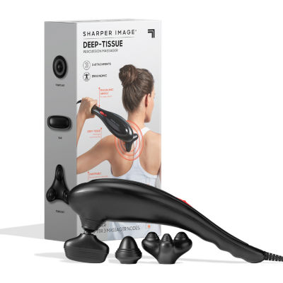 Sharper Image DeepTissue Massager with Swappable Heads, Personal