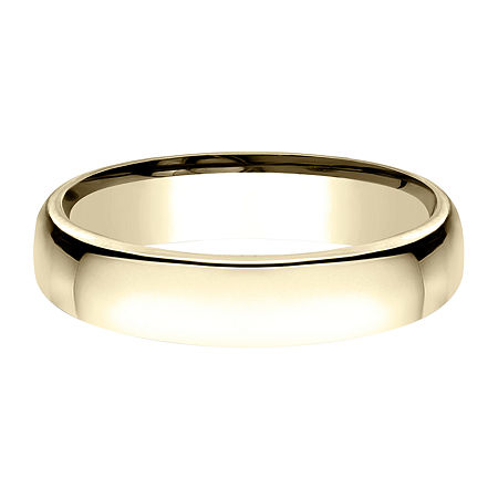 4.5MM 10K Gold Wedding Band, 5 1/2