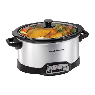 Hamilton Beach® 6-qt. Programmable Oval Slow Cooker