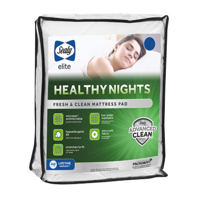 Sealy Healthy Nights Fresh And Clean Mattress Pad 85010ATC, Color