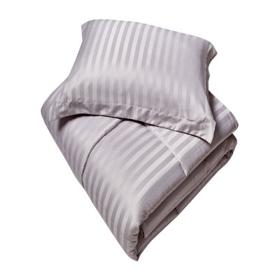 Kathy Ireland Purple Midweight Down Alternative Comforter