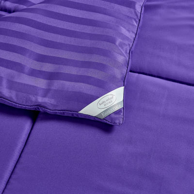 Kathy Ireland Purple Midweight Down Alternative Comforter