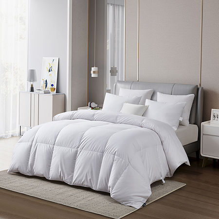 Serta 400 Tc Serteen Midweight Hypoallergenic Comforter, One Size, White