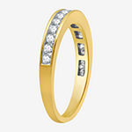 Womens 1 CT. T.W. Genuine White Diamond 10K Gold Round Solitaire Bridal Set