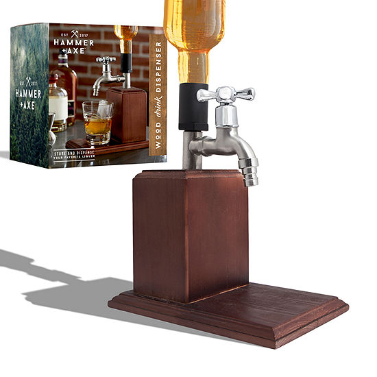 Hammer + Axe Drink Dispenser for Whiskey and Other Libations
