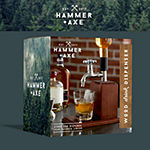 Hammer + Axe Drink Dispenser for Whiskey and Other Libations